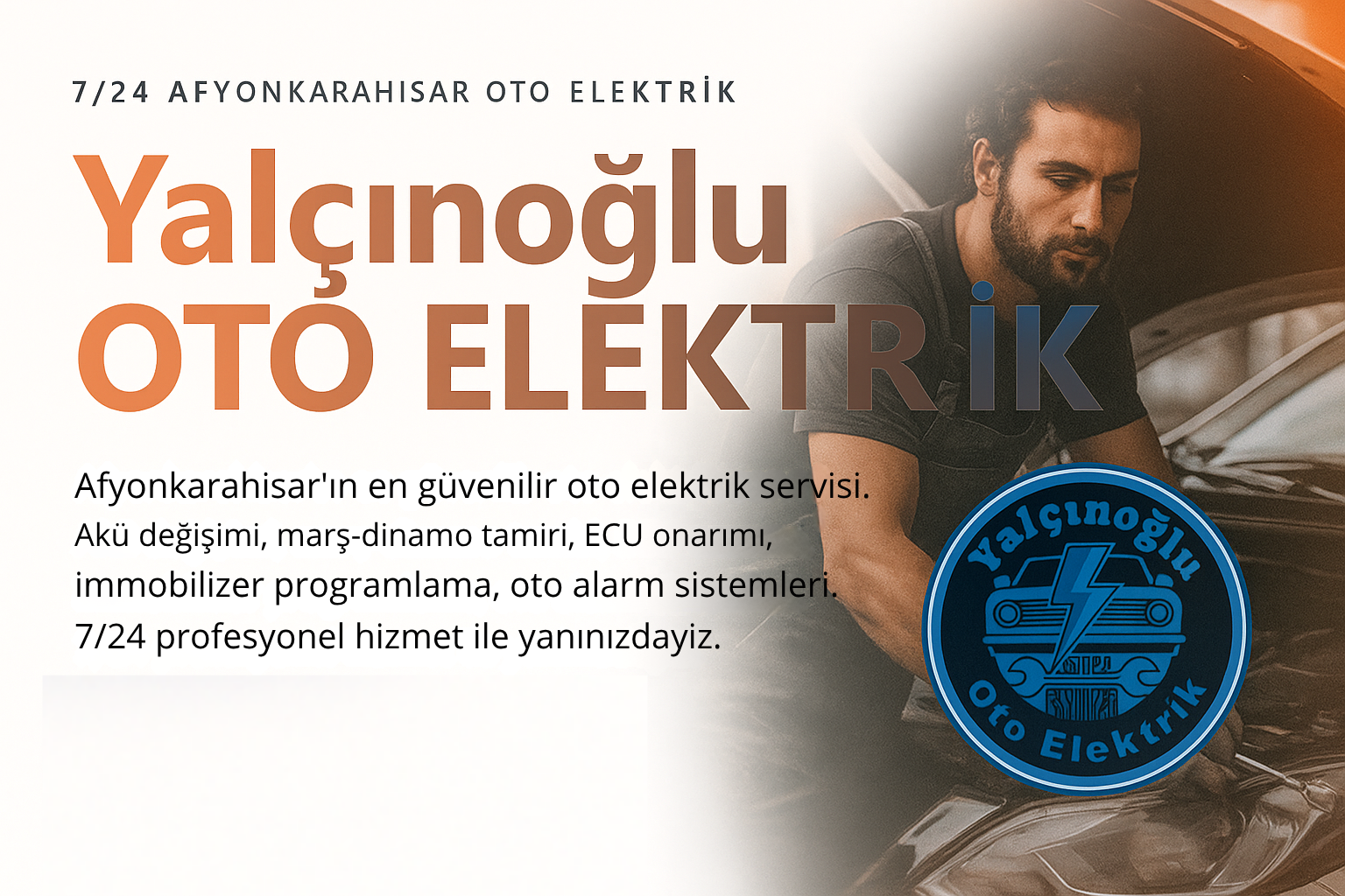 Yalçınoğlu Oto Elektrik Logo